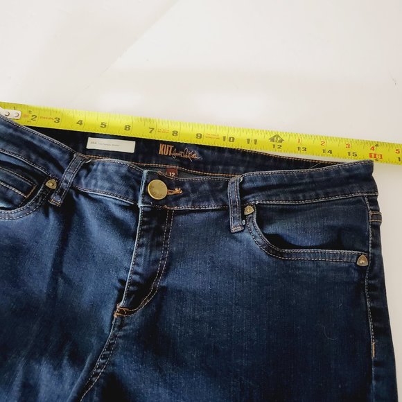 KUT FROM THE KLOTH Mia Toothpick Blue Skinny Jeans - Picture 9 of 11